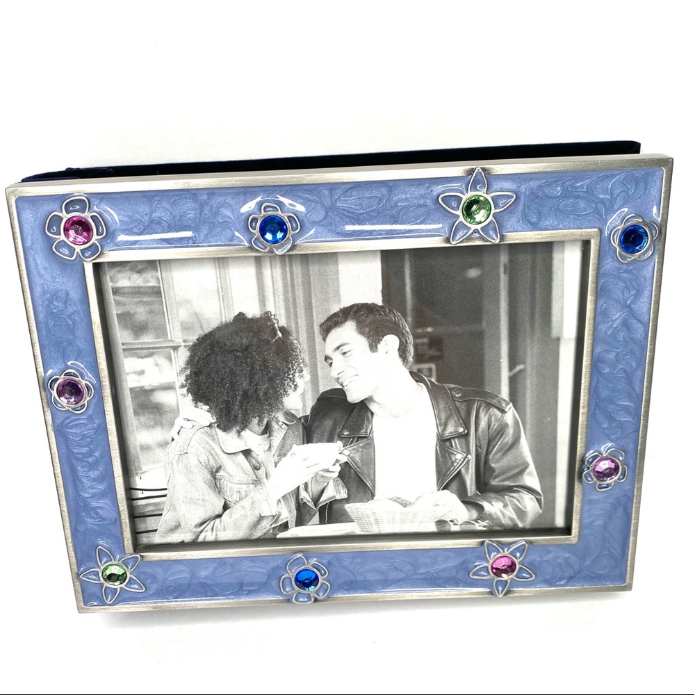 Royal Limited Blue Rhinestones 80 4x6 Photo Picture Album Brand New
